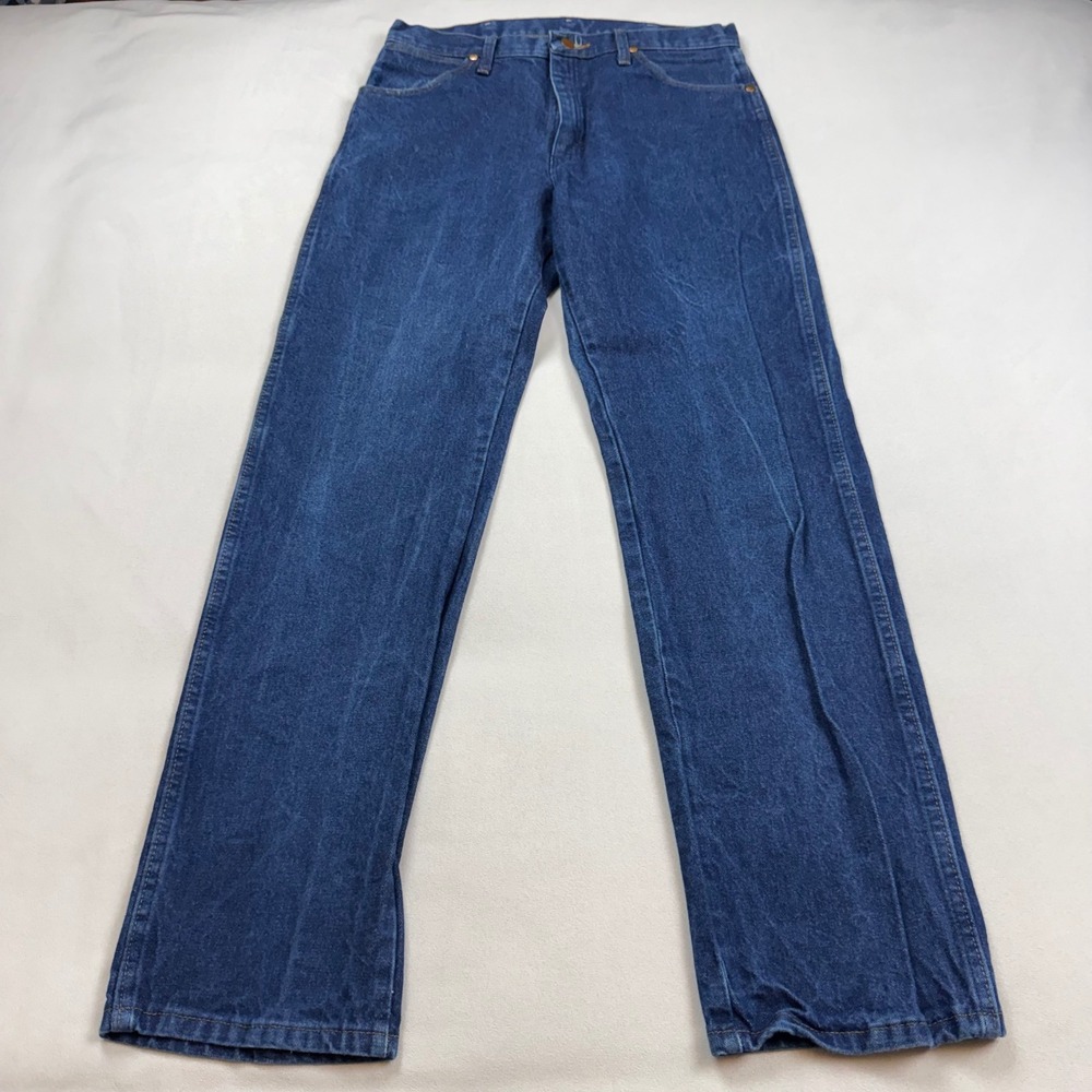 Wrangler Cowboy Cut Original Fit Jeans 13MWZPW Indigo Blue Mens 33x32